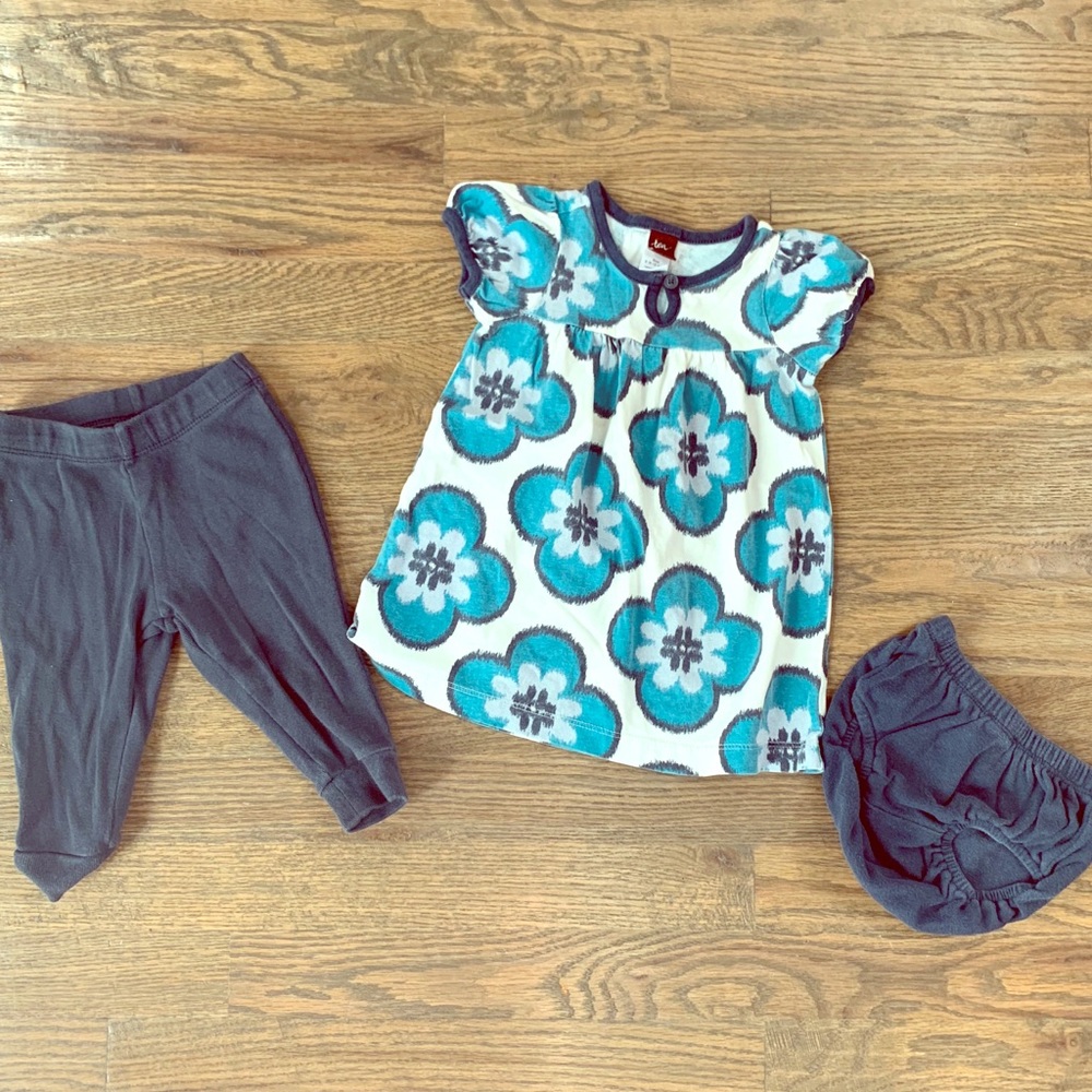 Dress and matching pants set